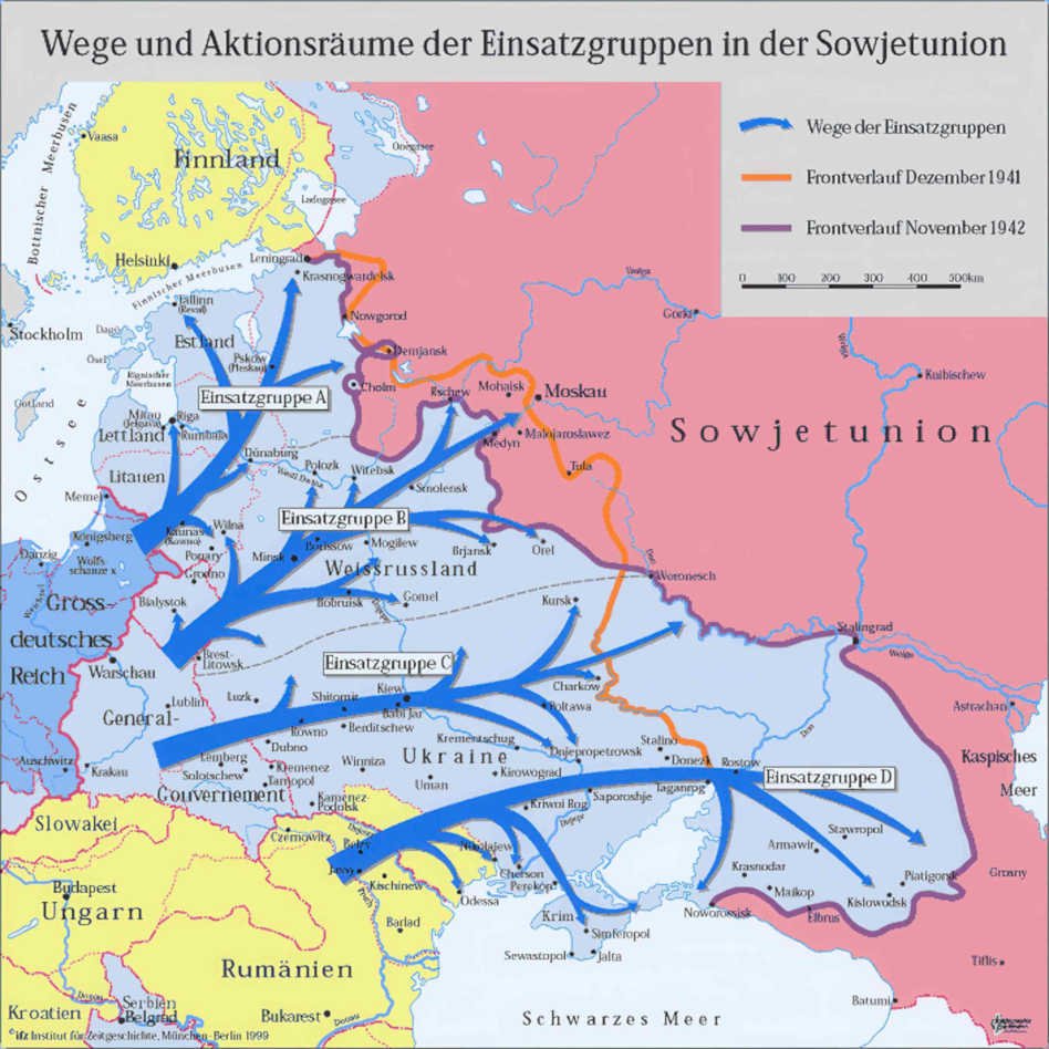 sowjetunion map 1941 Vintage world war A4 Photo Print