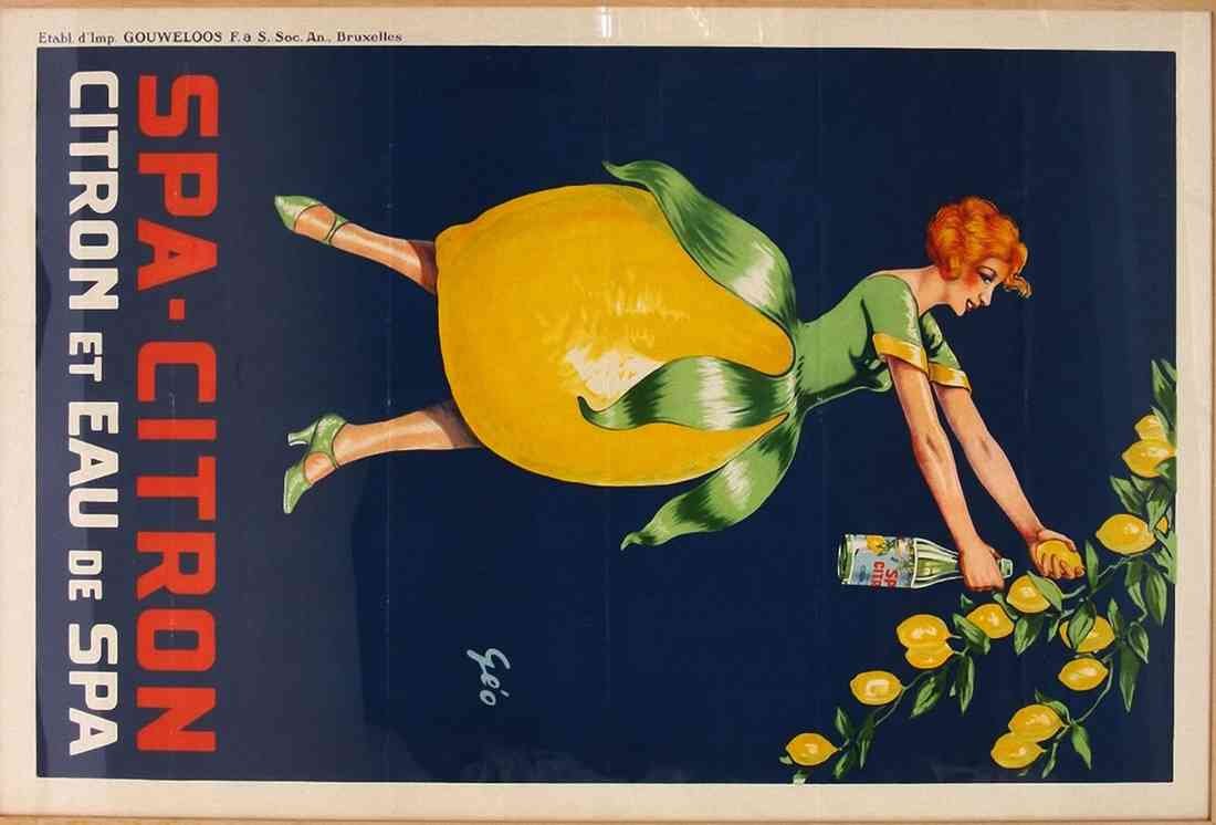 spa citron poster A4 Photo Print