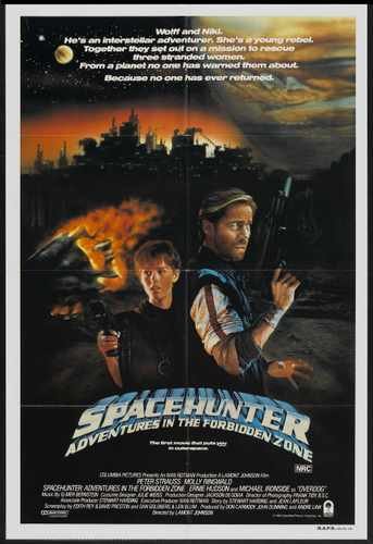 spacehunter  01 film star poster A4 Photo Print