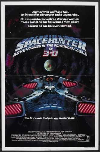 spacehunter  02 film star poster A4 Photo Print