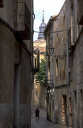 spain old town 1980s 1990s A4 Photo Print
