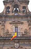 spain plaza flag 1980s 1990s A4 Photo Print