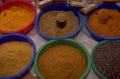 spice bowls colors 1980s 1990s A4 Photo Print