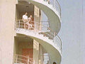 spiral staircase balconies1980s 1990s A4 Photo Print
