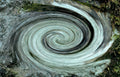 spiral water motion Vintage A4 Photo Print