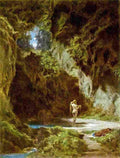 spit Bathing Nymph Art A4 Photo Print