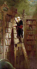 spit The Bookworm Art A4 Photo Print