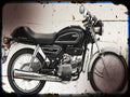 splendor pro classic A4 Photo Print Motorbike Vintage Aged