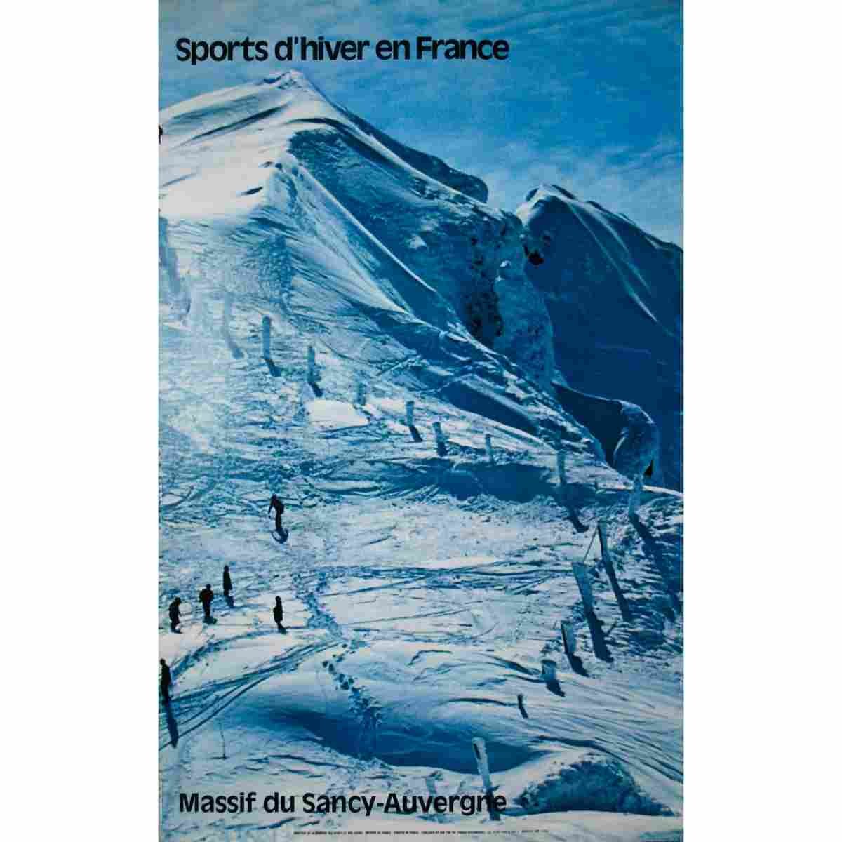 sports d hiver en france sully 1975 2 Advert A4 Photo Print