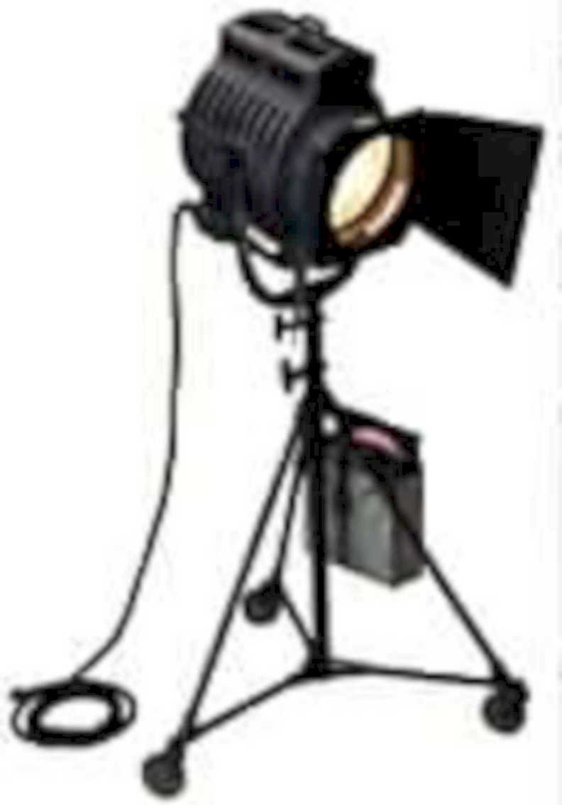 spotlight reflector battery1980s 1990s A4 Photo Print