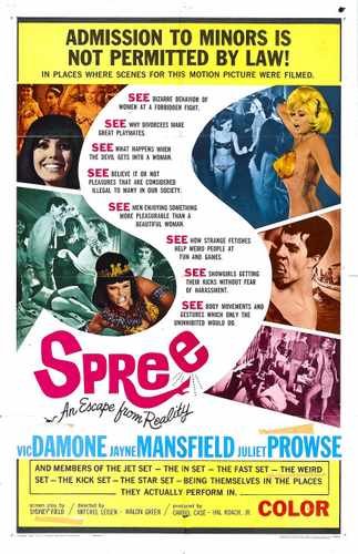 spree 1967  01 film star poster A4 Photo Print