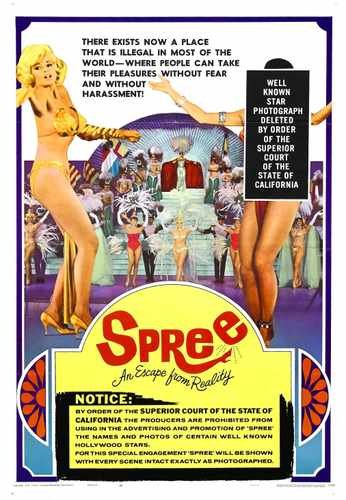spree 1967  03 film star poster A4 Photo Print