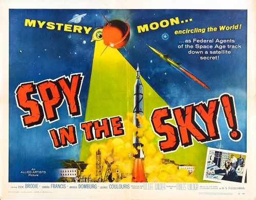 spy in sky  02 film star poster A4 Photo Print