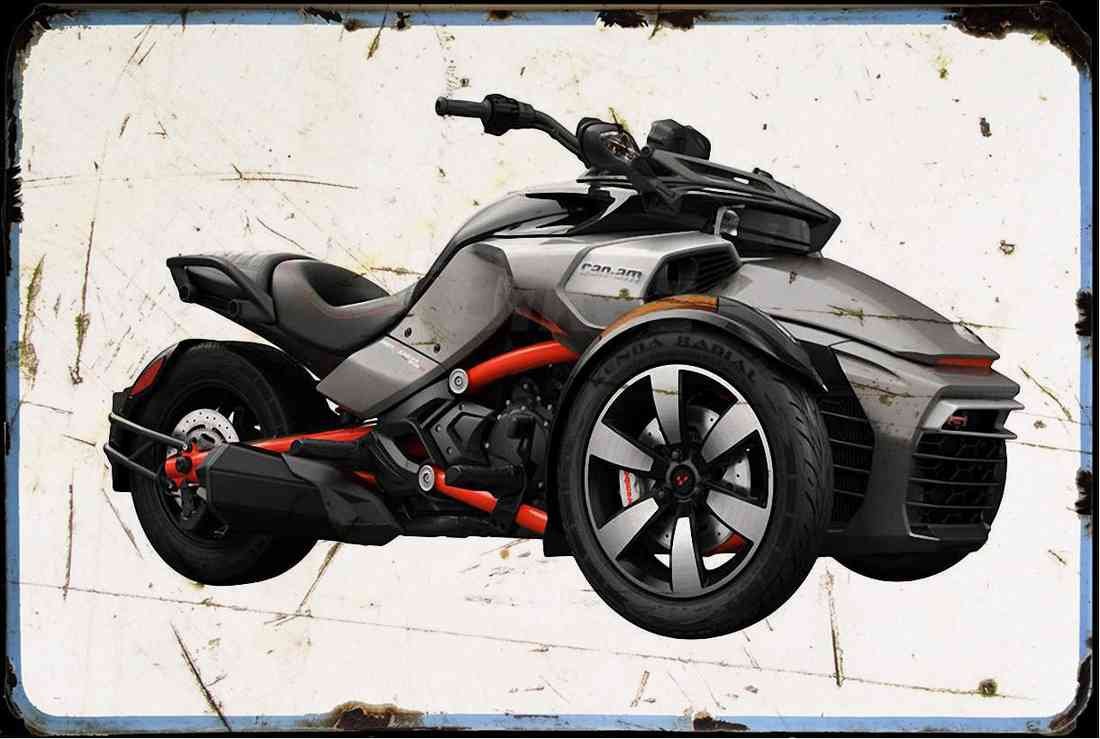 spyder f3 s Can Am aged 2020 A4 Photo Print