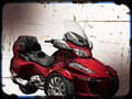 spyder rt limited Can Am A4 Photo Print Motorbike Vintage Aged
