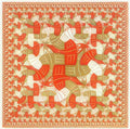 square limit colour mc escher 1964 A4 Photo Print