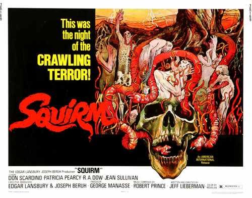 squirm  02 film star poster A4 Photo Print