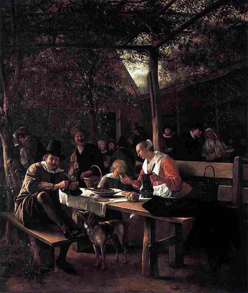 st Tavern Garden Art A4 Photo Print