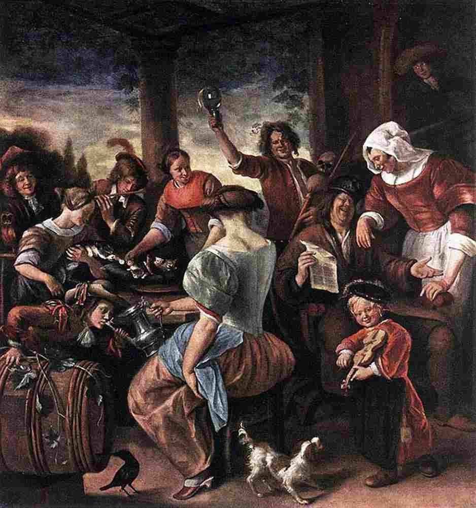 st a merry party Art A4 Photo Print