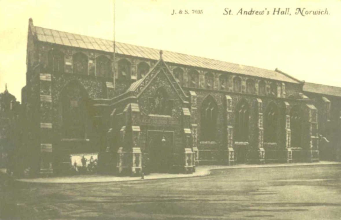 st andrews hallVintage 1880s 1900s A4 Photo Print
