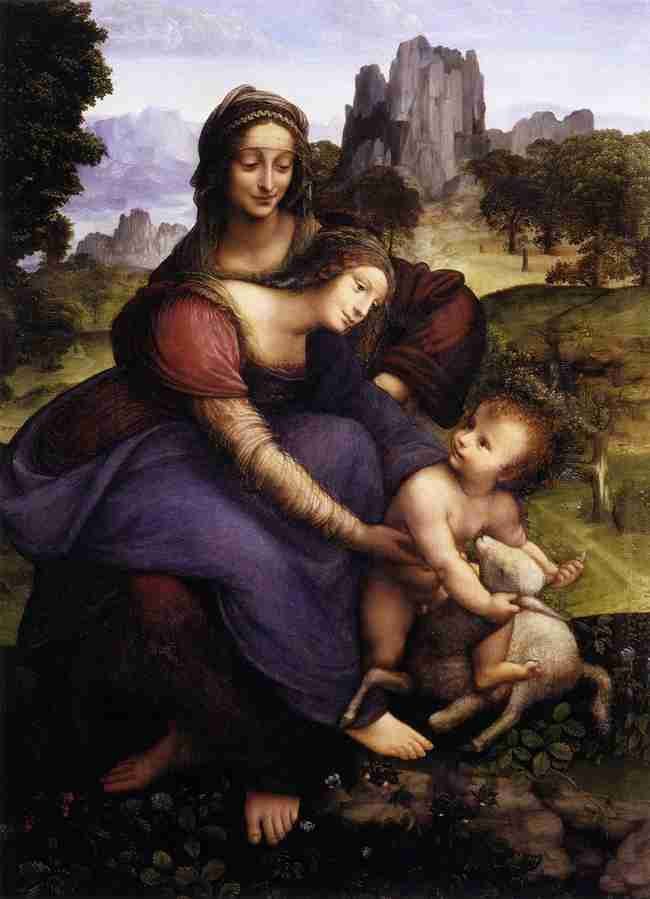 st anne 3 Art A4 Photo Print