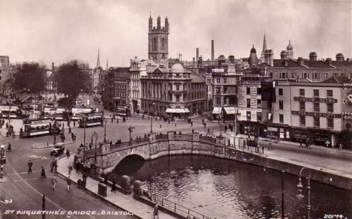 st augustines bridgeVintage 1880s 1900s A4 Photo Print