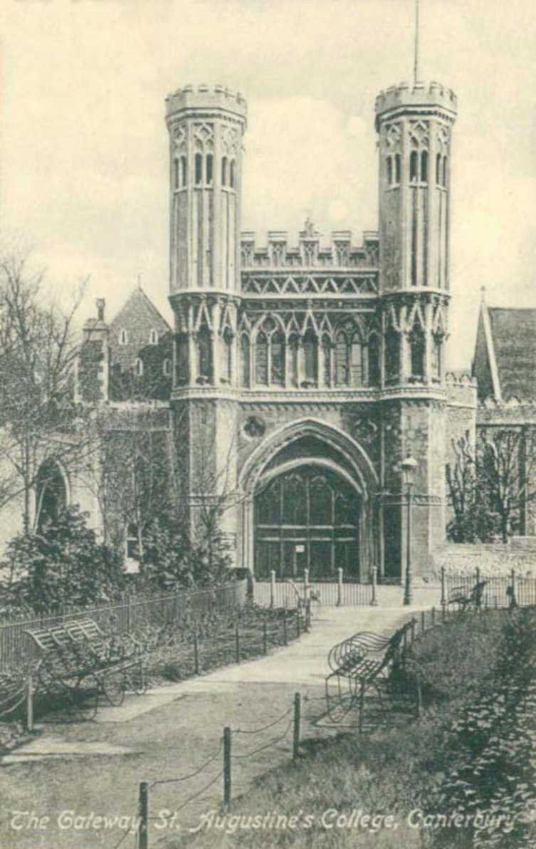 st augustines gatewayVintage 1880s 1900s A4 Photo Print