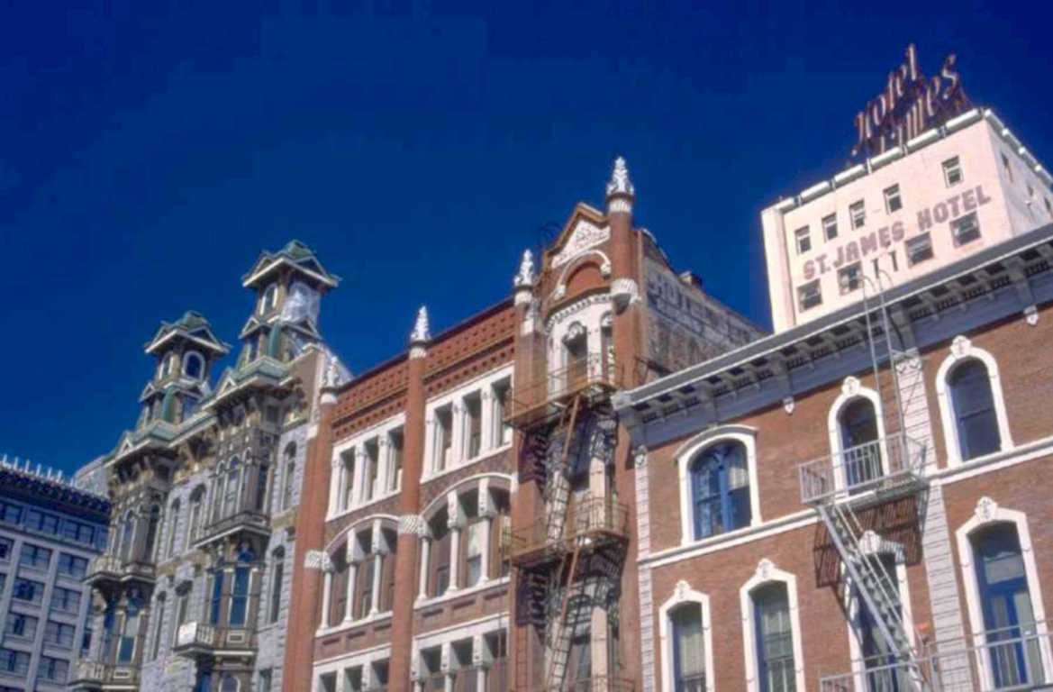 st james hotel 1980s 1990s A4 Photo Print