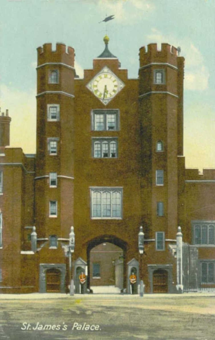st james palaceVintage 1880s 1900s A4 Photo Print