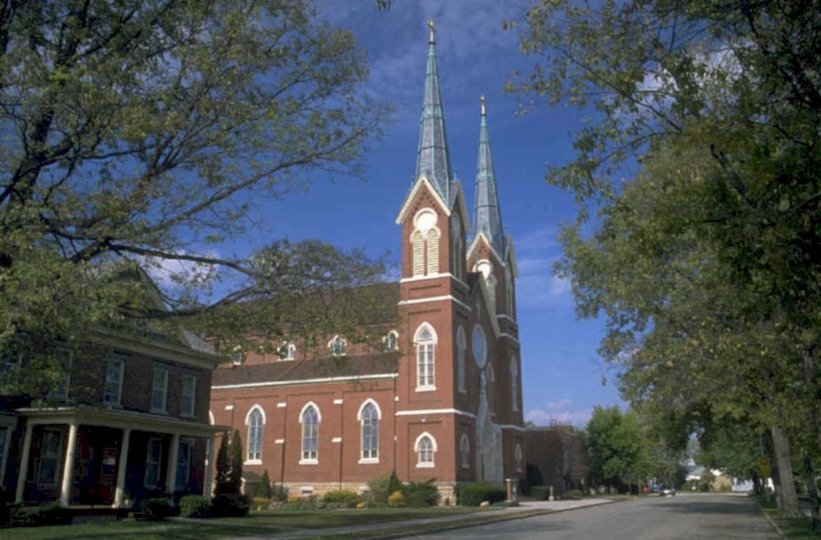 st joseph church 1980s 1990s A4 Photo Print