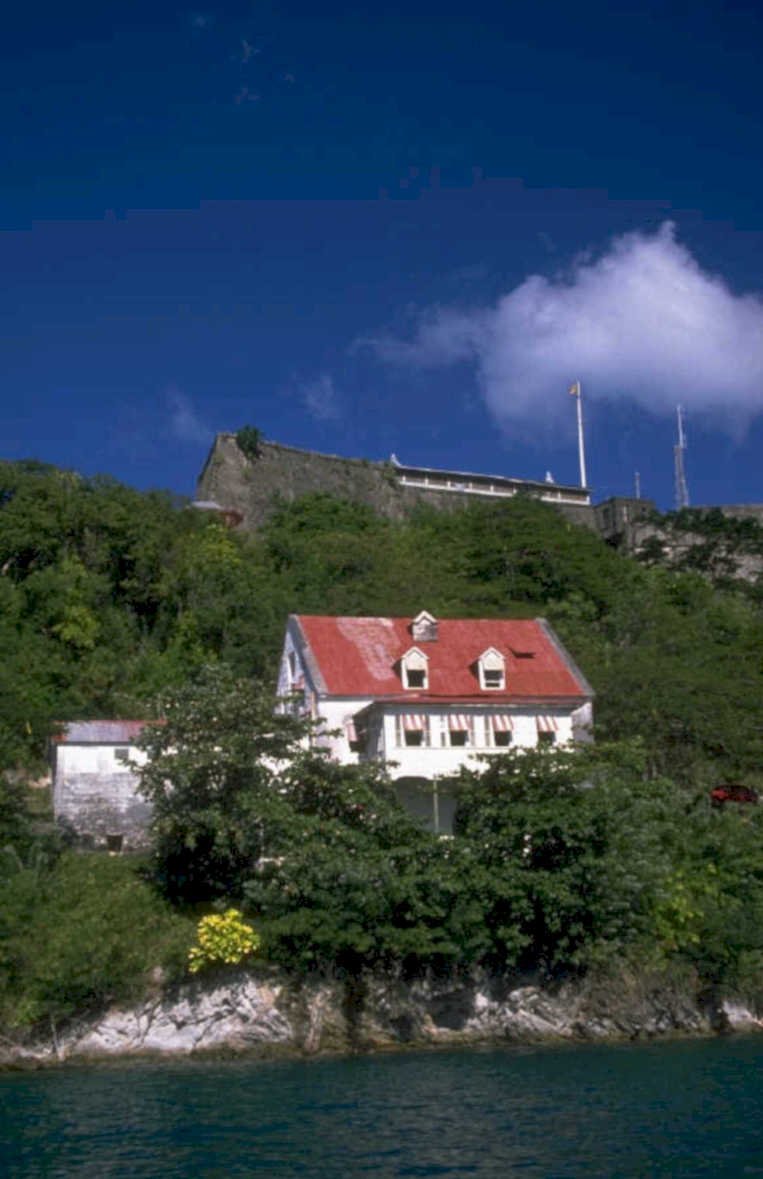st kitts fort 1980s 1990s A4 Photo Print