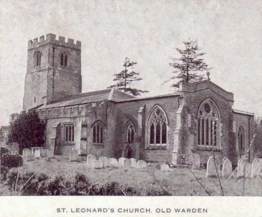 st leonards oldwardenVintage 1880s 1900s A4 Photo Print