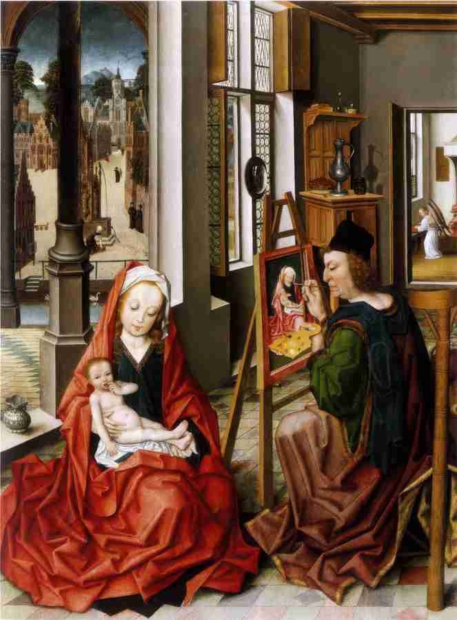 st luke Art A4 Photo Print