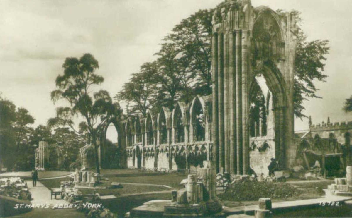 st marys abbey 2Vintage 1880s 1900s A4 Photo Print