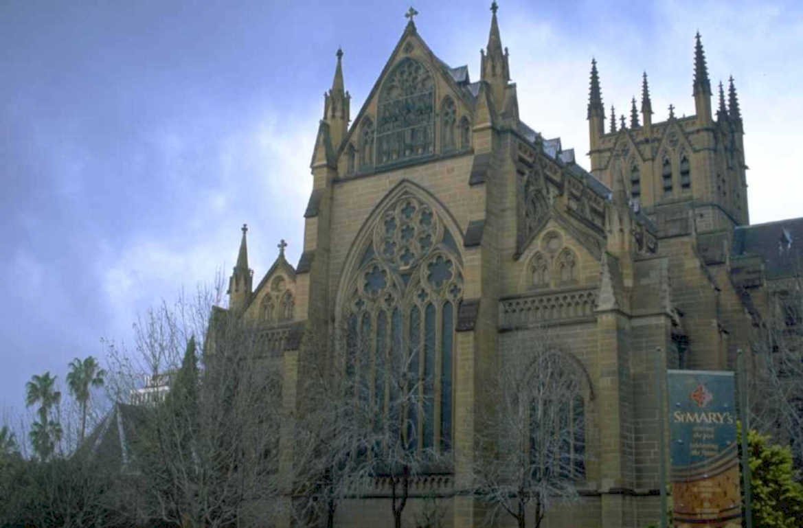 st marys cathedral 1980s 1990s A4 Photo Print