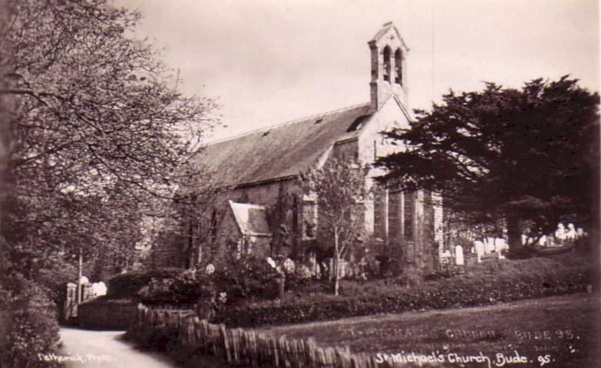 st michael churchVintage 1880s 1900s A4 Photo Print