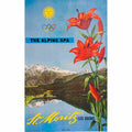 st moritz albert steiner 1948 2 Advert A4 Photo Print