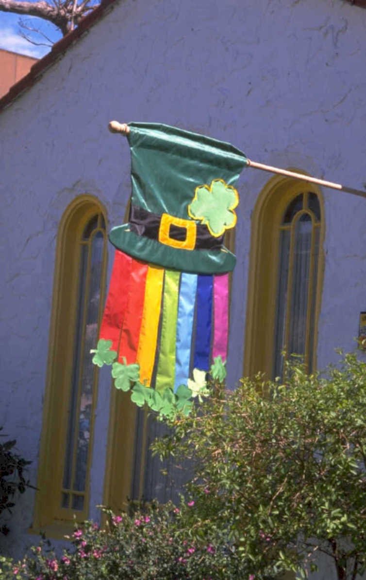 st patricks flag 1980s 1990s A4 Photo Print
