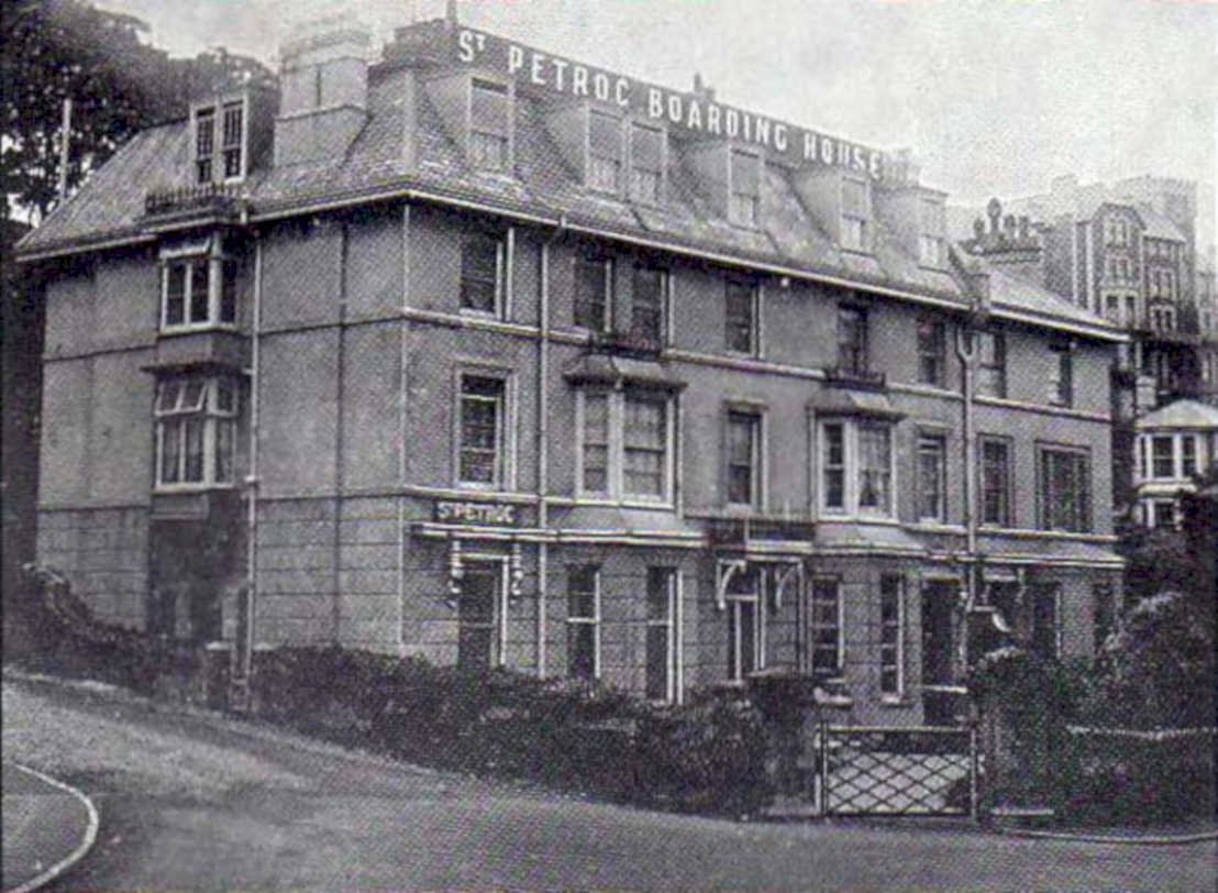 st petroc boardingVintage 1880s 1900s A4 Photo Print