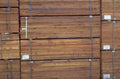 stacked lumber cedar 1980s 1990s A4 Photo Print