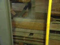 stacked pallets storage1980s 1990s A4 Photo Print