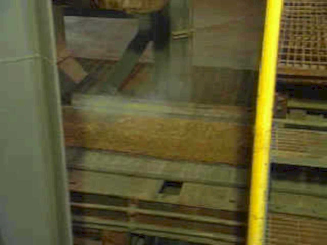 stacked pallets storage1980s 1990s A4 Photo Print