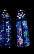 stained glass window 3 1980s 1990s A4 Photo Print 42
