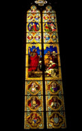 stained glass window 3 1980s 1990s A4 Photo Print