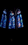 stained glass windows 1980s 1990s A4 Photo Print