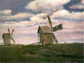 stan Windmills Art A4 Photo Print