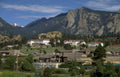 stanley hotel flatirons Vintage A4 Photo Print