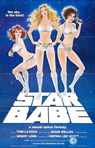 star babe  01 film star poster A4 Photo Print