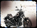 star raider scl A4 Photo Print Motorbike Vintage Aged