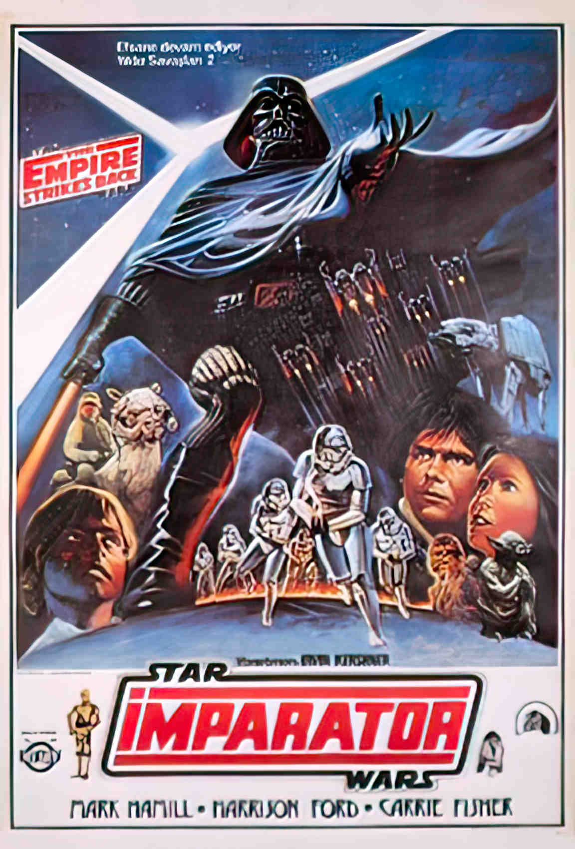 star wars II turk Advert A4 Photo Print
